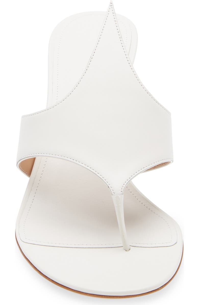 FERRAGAMO Fiamma Sandal, Alternate, color, Bianco/ Biscotto