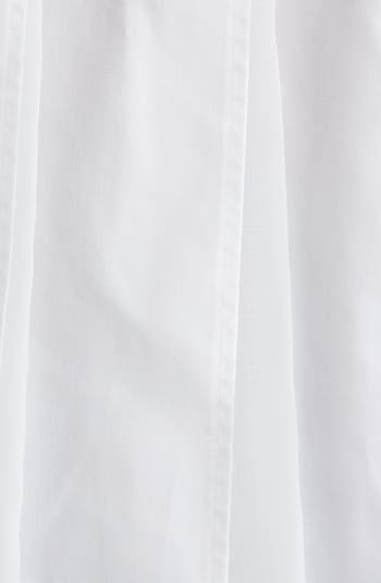 Sacai Mixed Media Poplin & Chiffon Top | Nordstrom