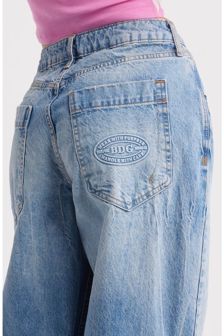 Jaya Wide Leg Jeans, Alternate, color, LIGHT VINTAGE