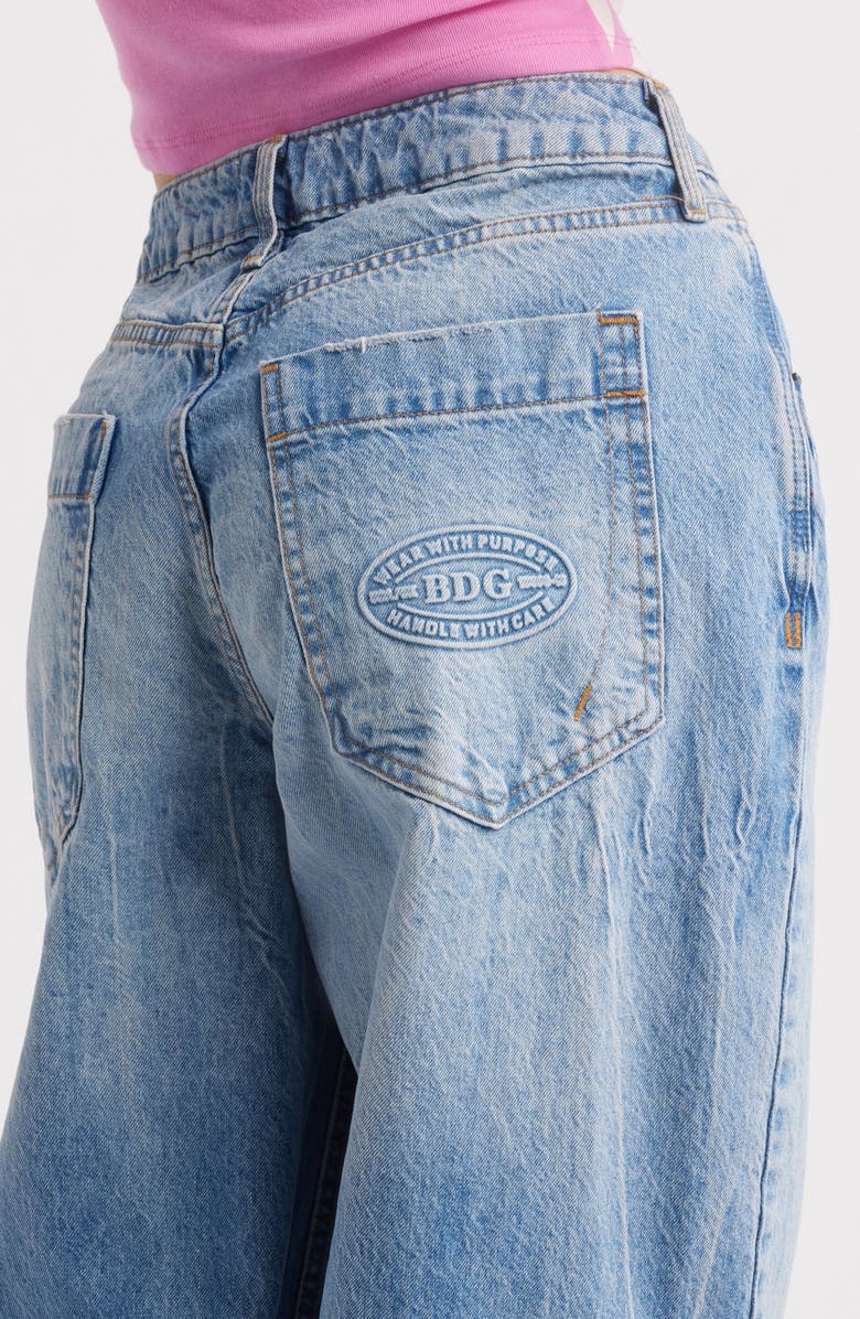 BDG Urban Outfitters Jaya Wide Leg Jeans, Alternate, color, 