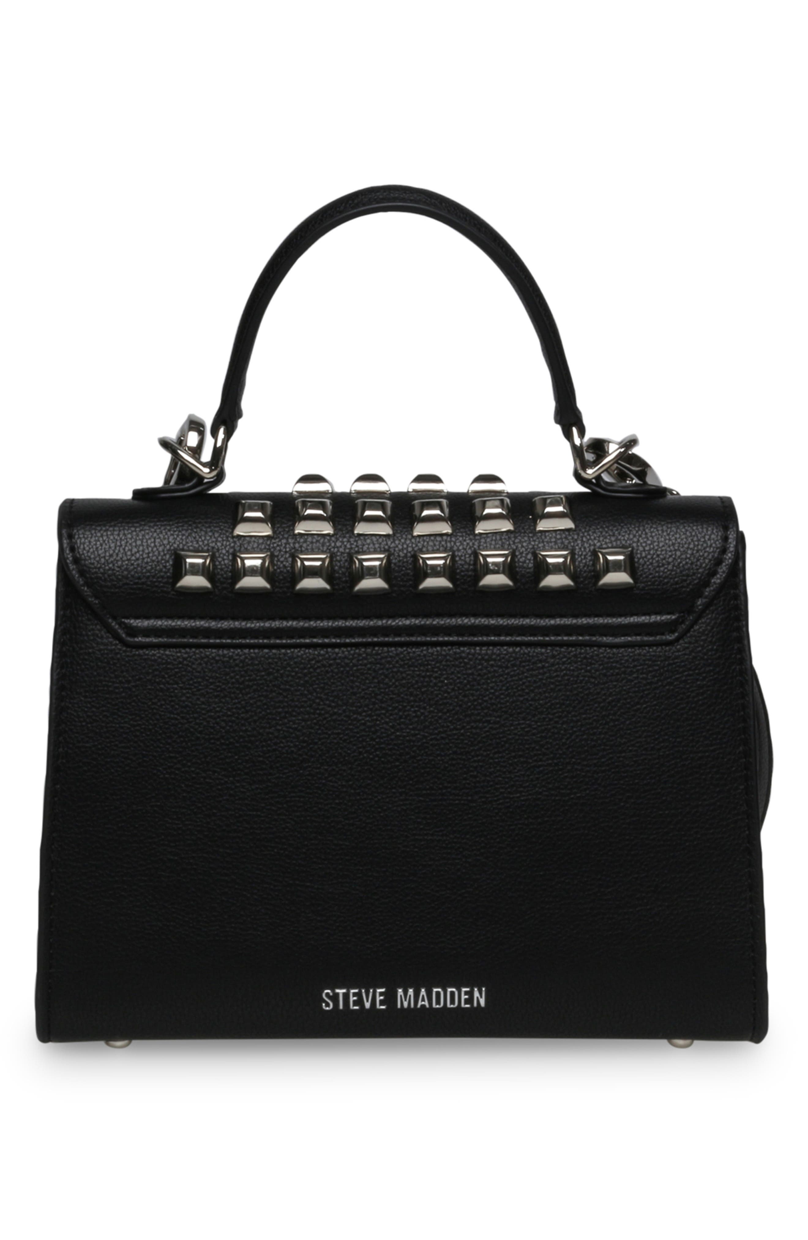 Steve Madden Duo Faux Leather Top Handle Crossbody Bag, Alternate, color, 