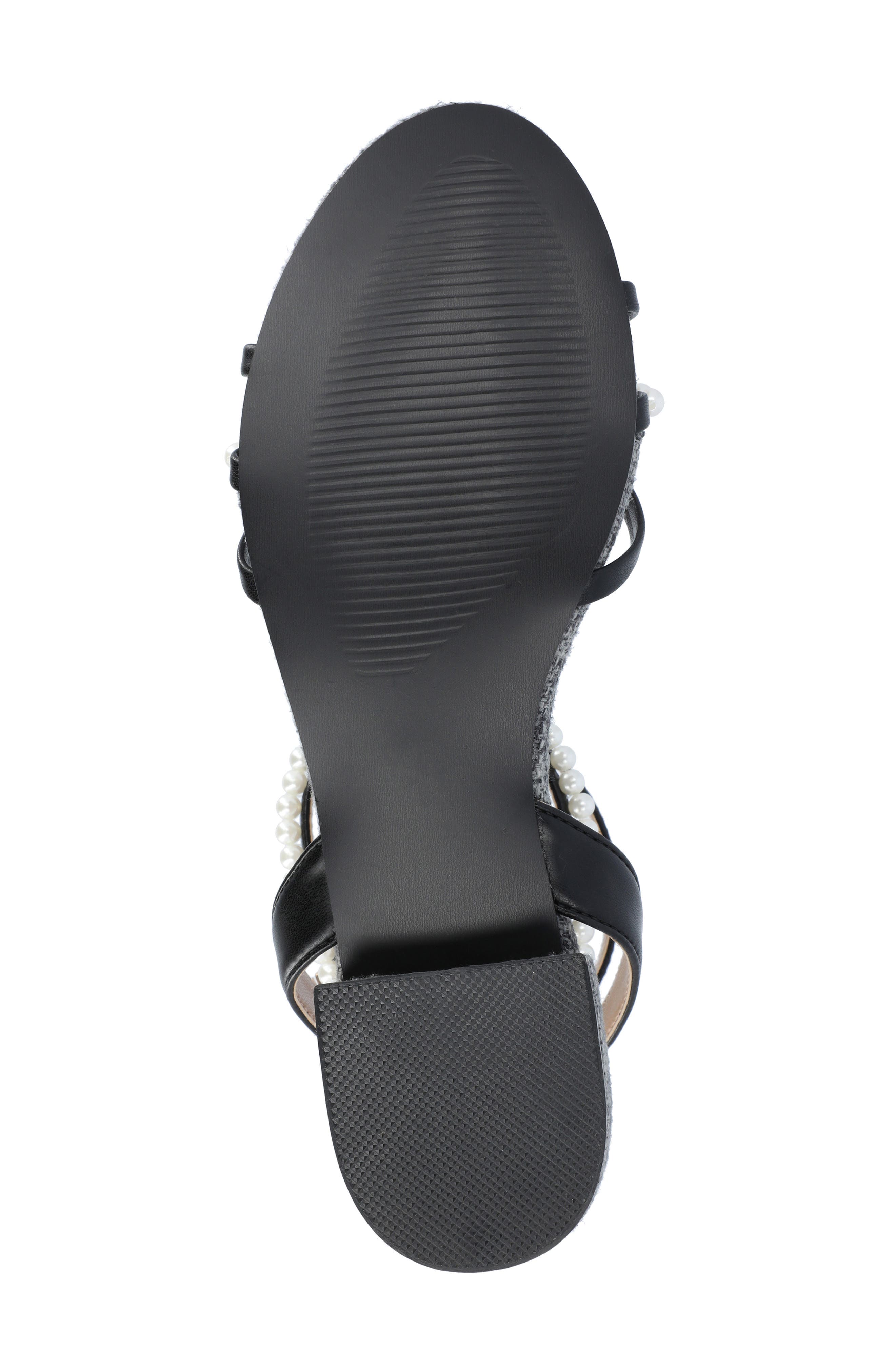 Journee Collection Tulsi Pearly Beaded Sandal, Alternate, color, 