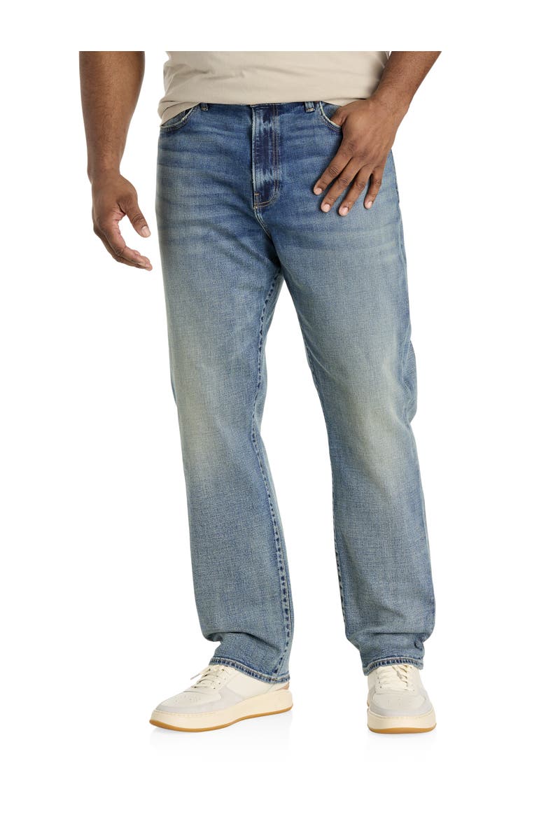 Big & Tall  Sanford Athletic-Fit Jeans, Main, color, SANDFORD
