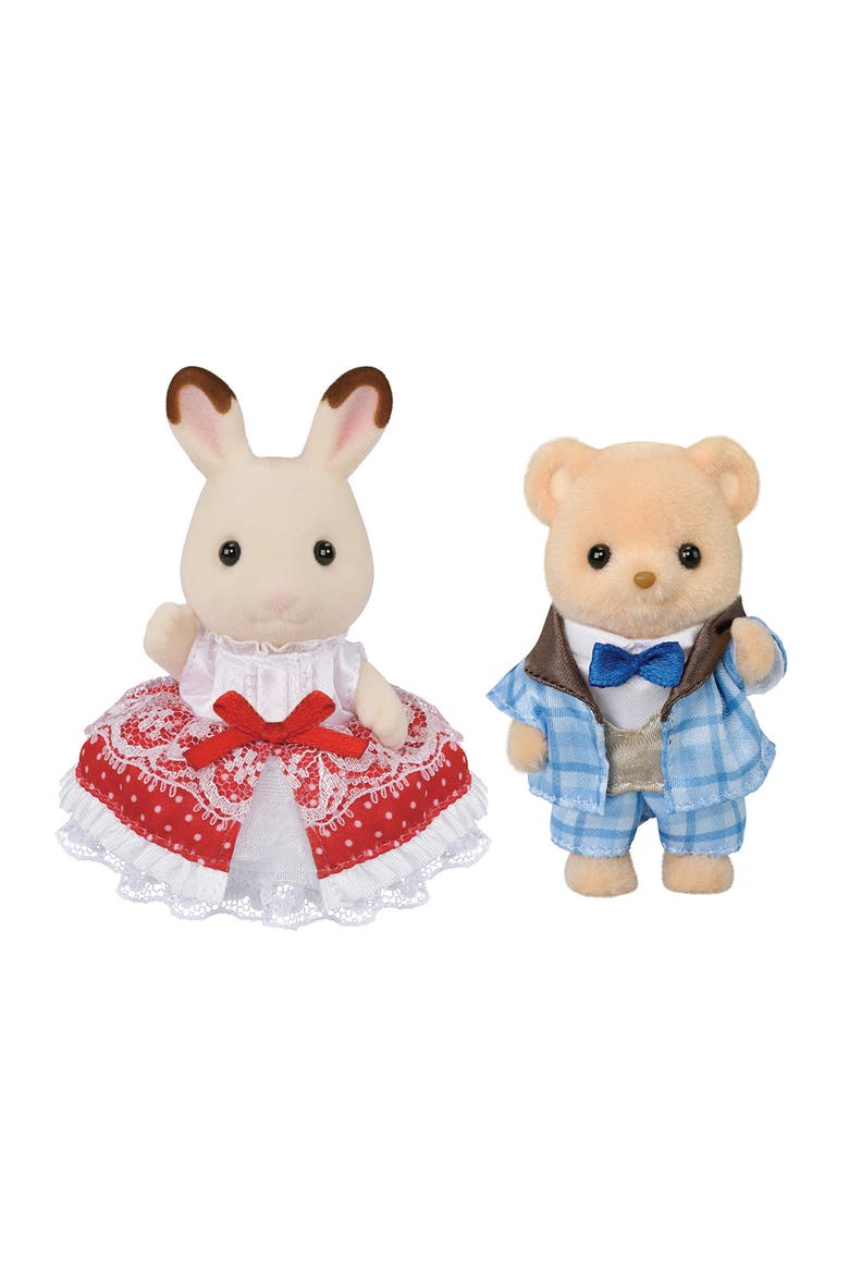 40th Anniversary Friends Freya & Theo Figurine Set, Alternate, color, MULTI