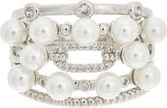 Juvell Faux Pearl Ring