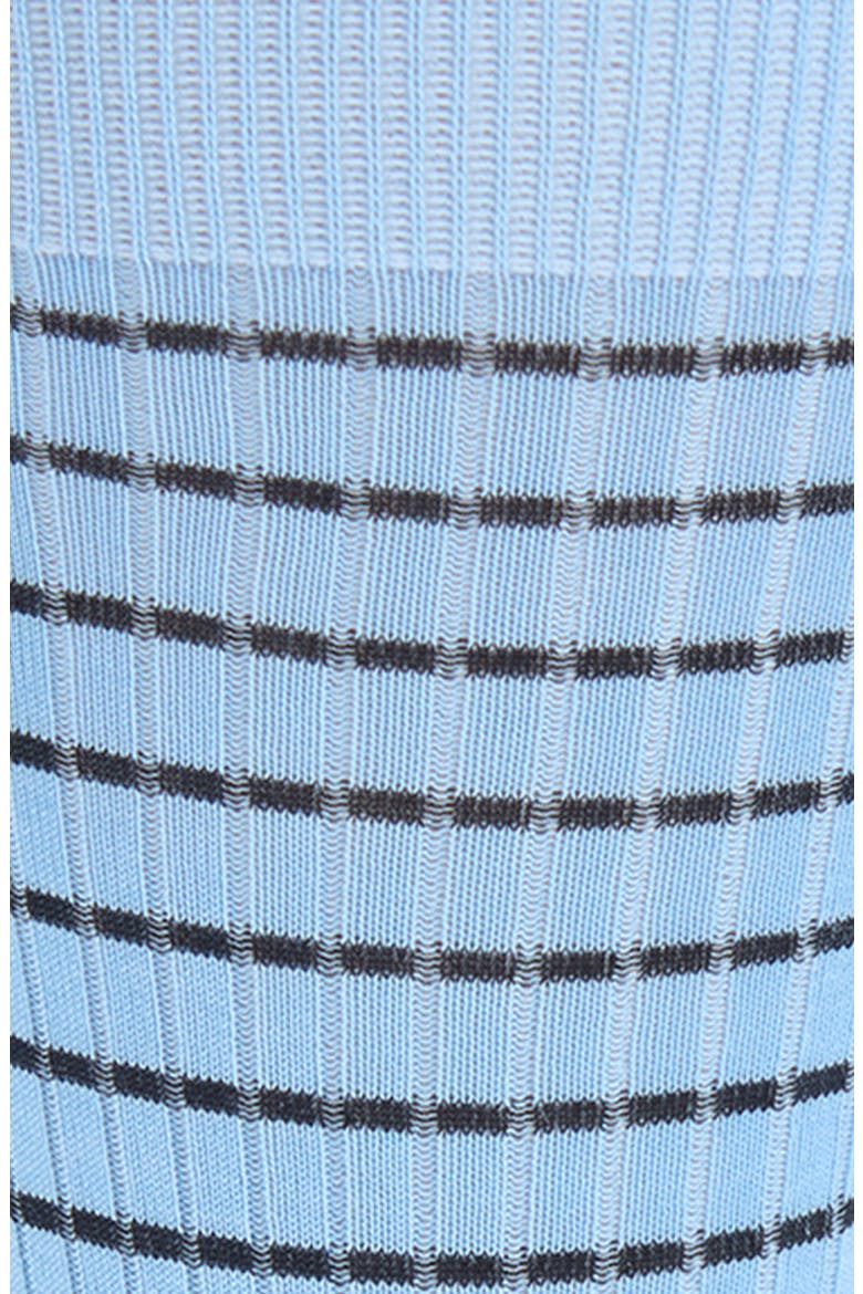 Downe Stripe Dress Socks, Alternate, color, SEA BLUE