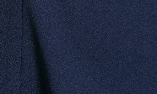 Calvin Klein Zip Front A-line Dress In Blue