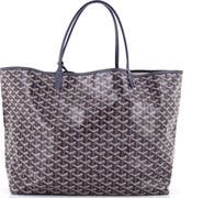 Pre-Owned Goyard Saint Louis Tote Coated Canvas GM
