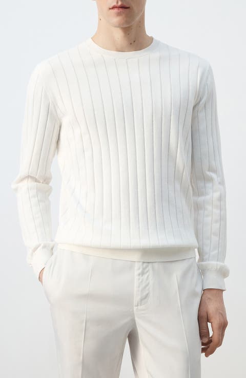 Rib Crewneck Sweater