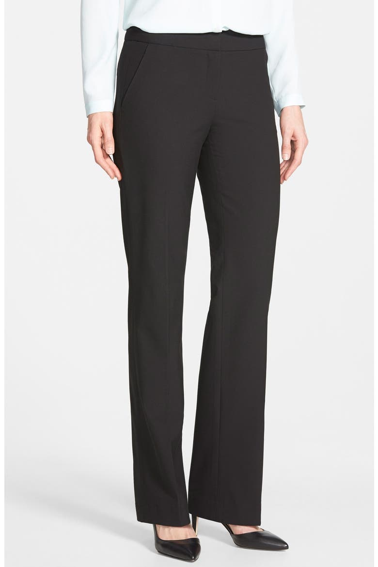 'Taylor' Stretch Suit Pants, Main, color, BLACK