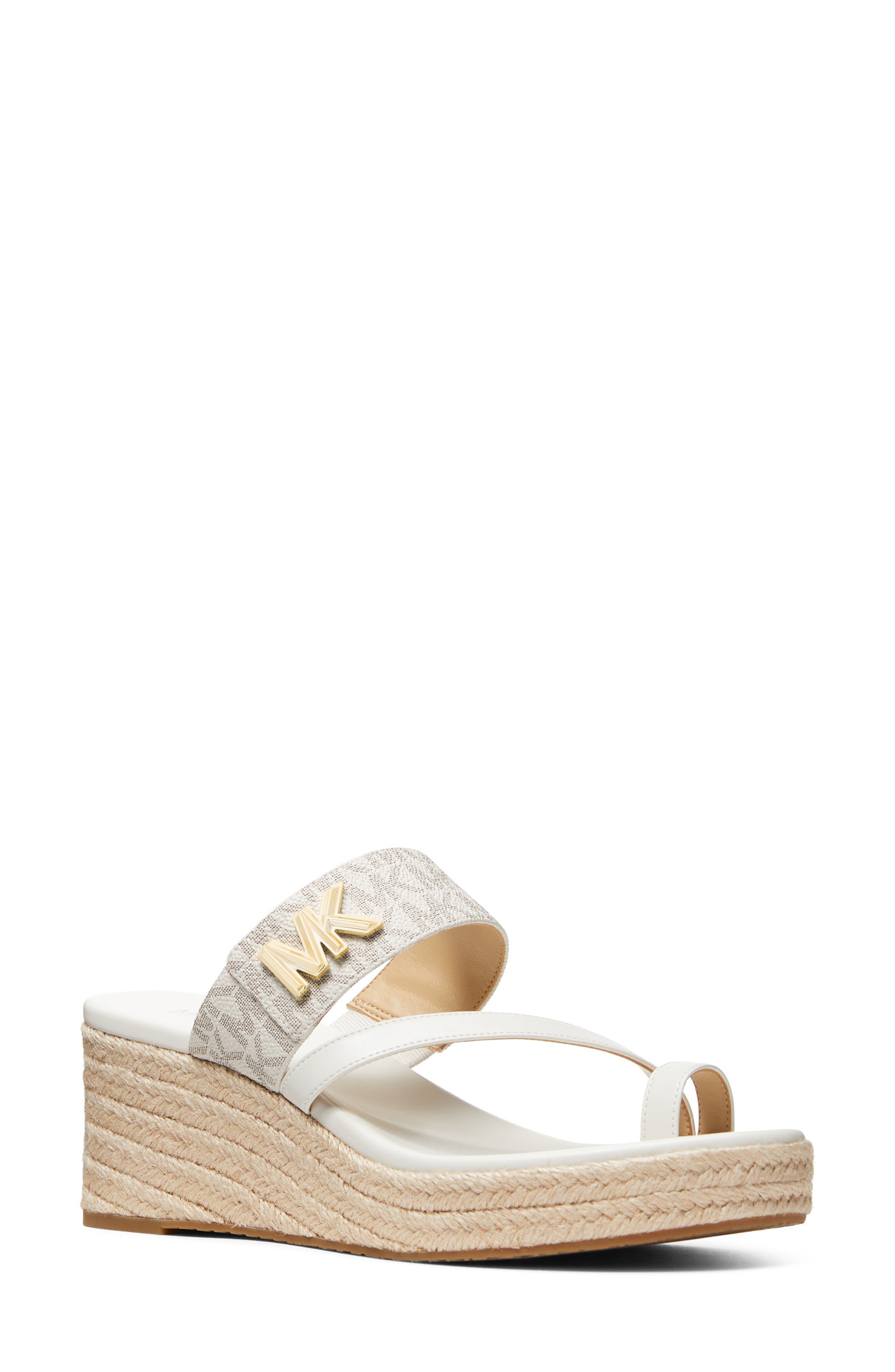 MICHAEL Michael Kors Jilly Espadrille Wedge Sandal, Main, color, 