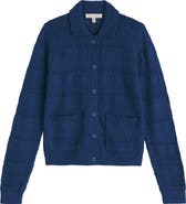 Seasalt Cornwall Nut Lane Collared Organic Cotton Cardigan