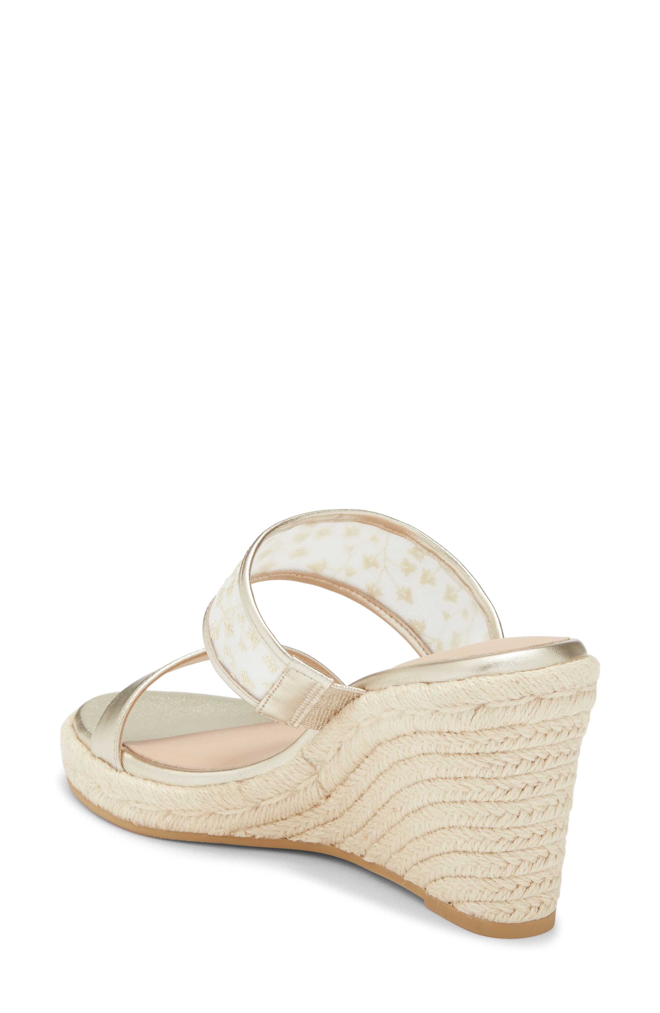 Lily Espadrille Wedge Slide Sandal - image 4