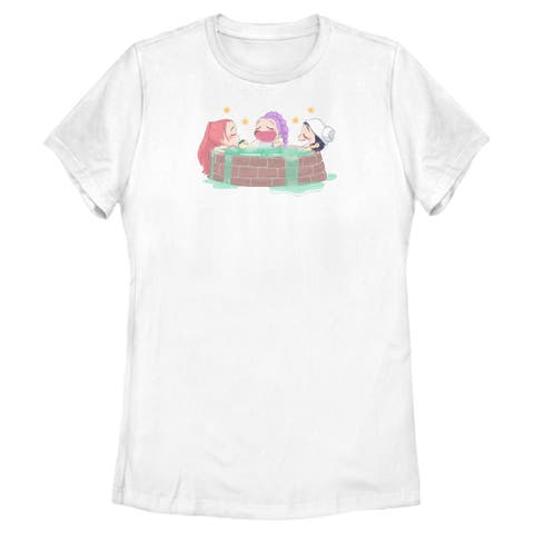 Women's KPop Demon Hunters Rumi, Mira and Zoey Relaxing  Graphic T-Shirt