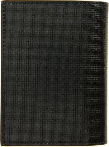 4G Logo Embossed Leather Continental Wallet