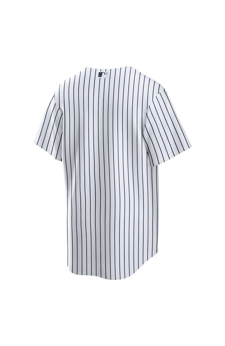 Nike Men's Nike White New York Yankees Home Blank Replica Jersey, Alternate, color, 