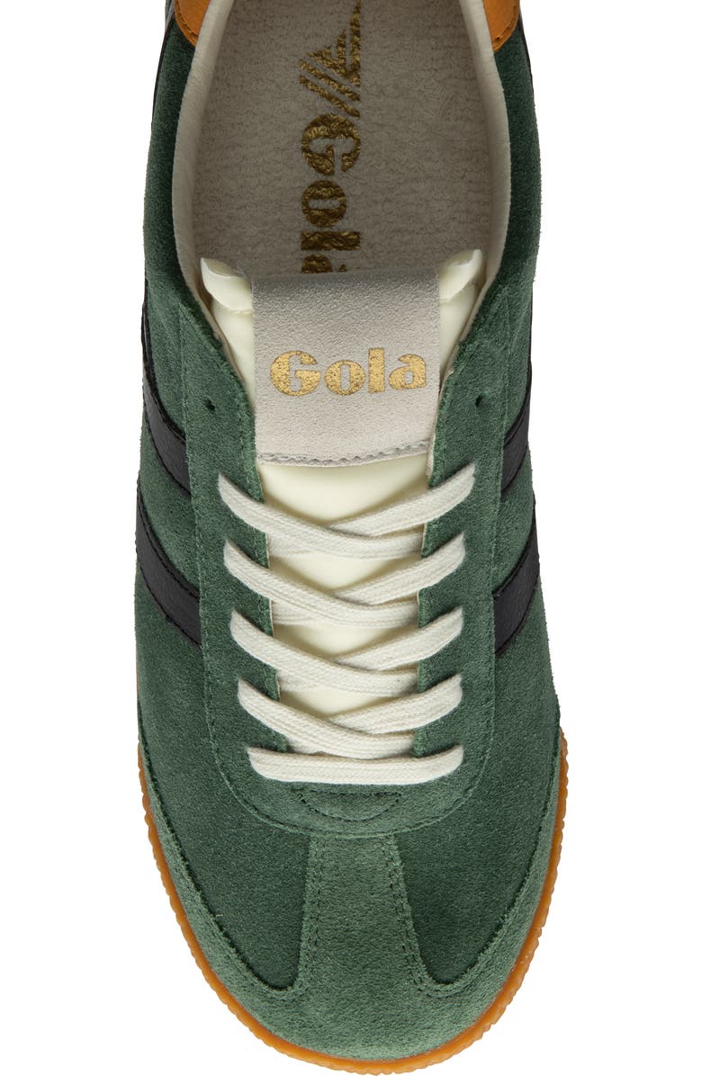 Gola Elan Sneaker, Alternate, color, Evergreen/ Black/ Dark Sun