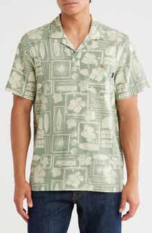 Lucky Brand Short Sleeve Button-Up Shirt