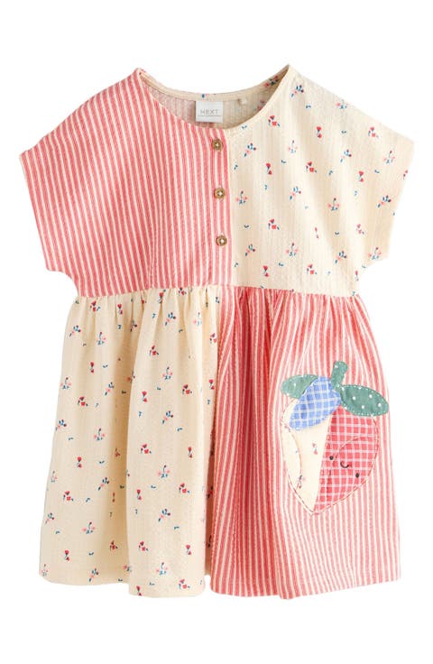 Kids' Embroidered Patchwork Dress (Baby, Toddler & Little Kid)