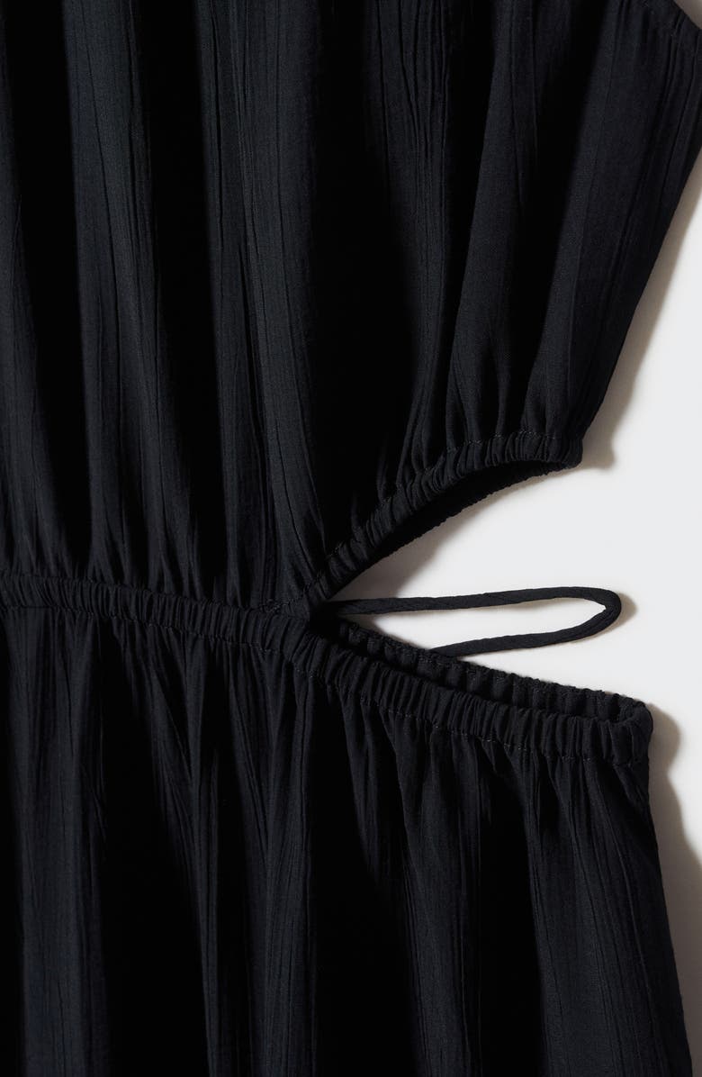 MANGO Cutout Midi Dress, Alternate, color, 