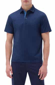 Bugatchi Vincent OoohCotton® Double Knit Solid Polo