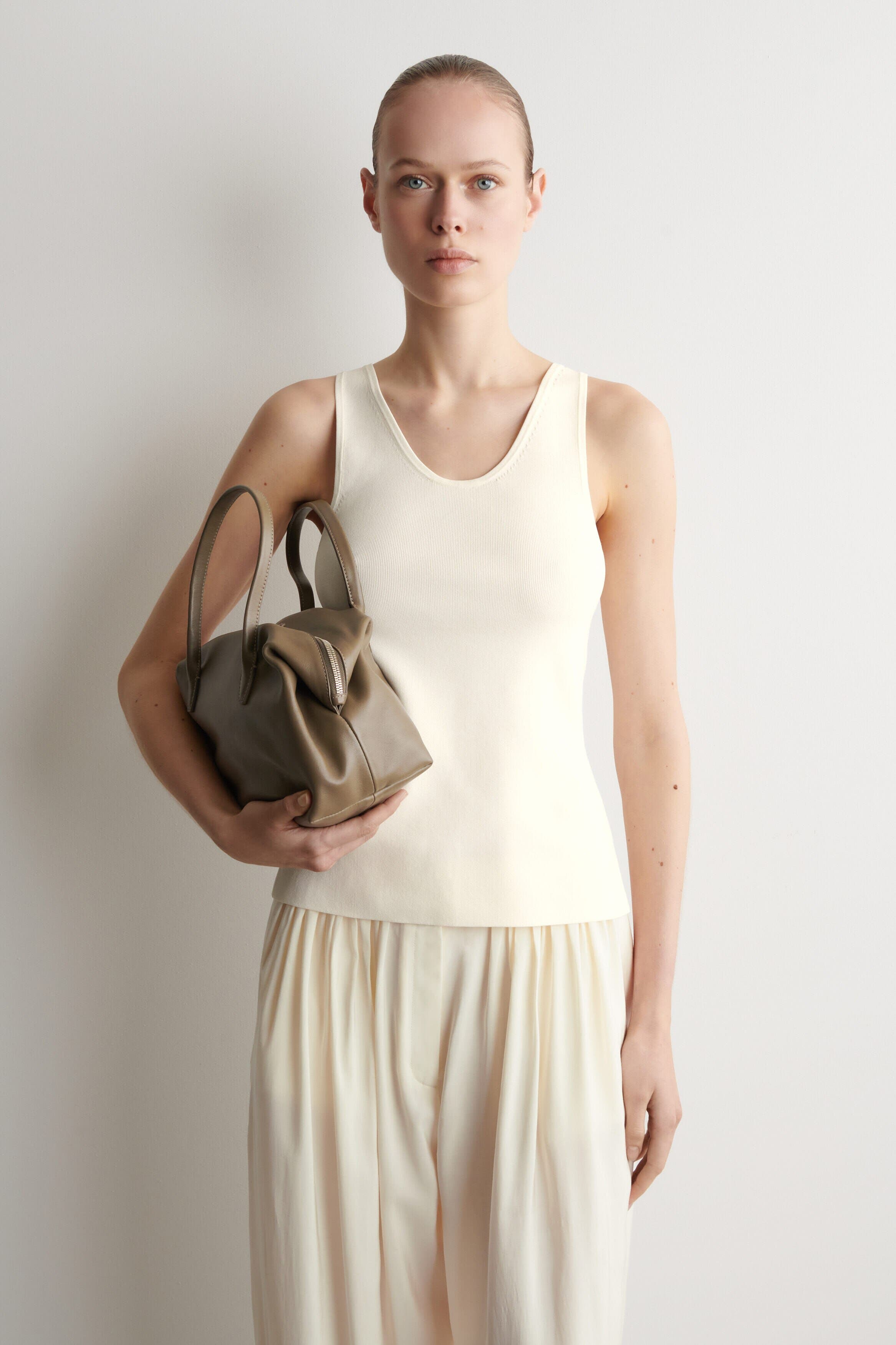 Knitted Scoop-Neck Tank Top - image 5