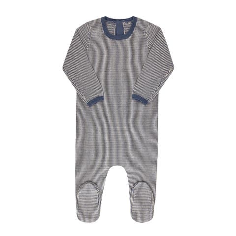 Looms Thin Stripe Collection - Footie (Baby)