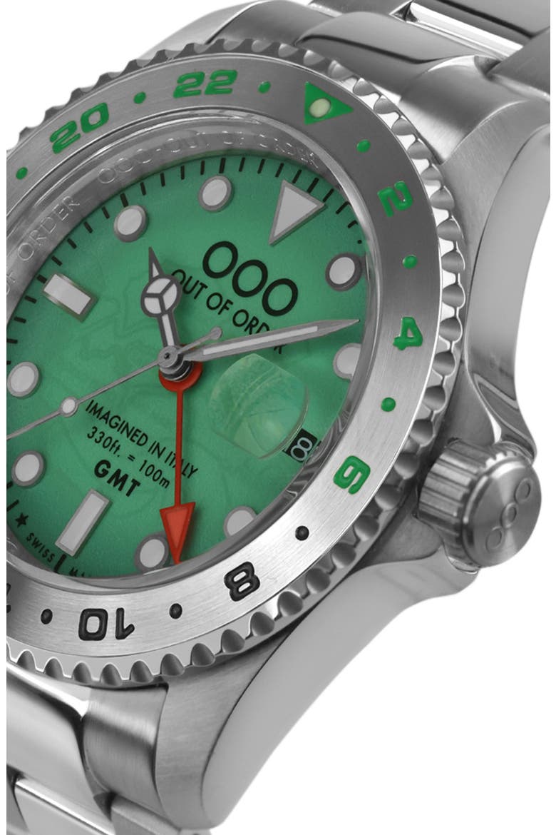 GMT Venezia Bracelet Watch, 44mm, Alternate, color, GMT VENEZIA