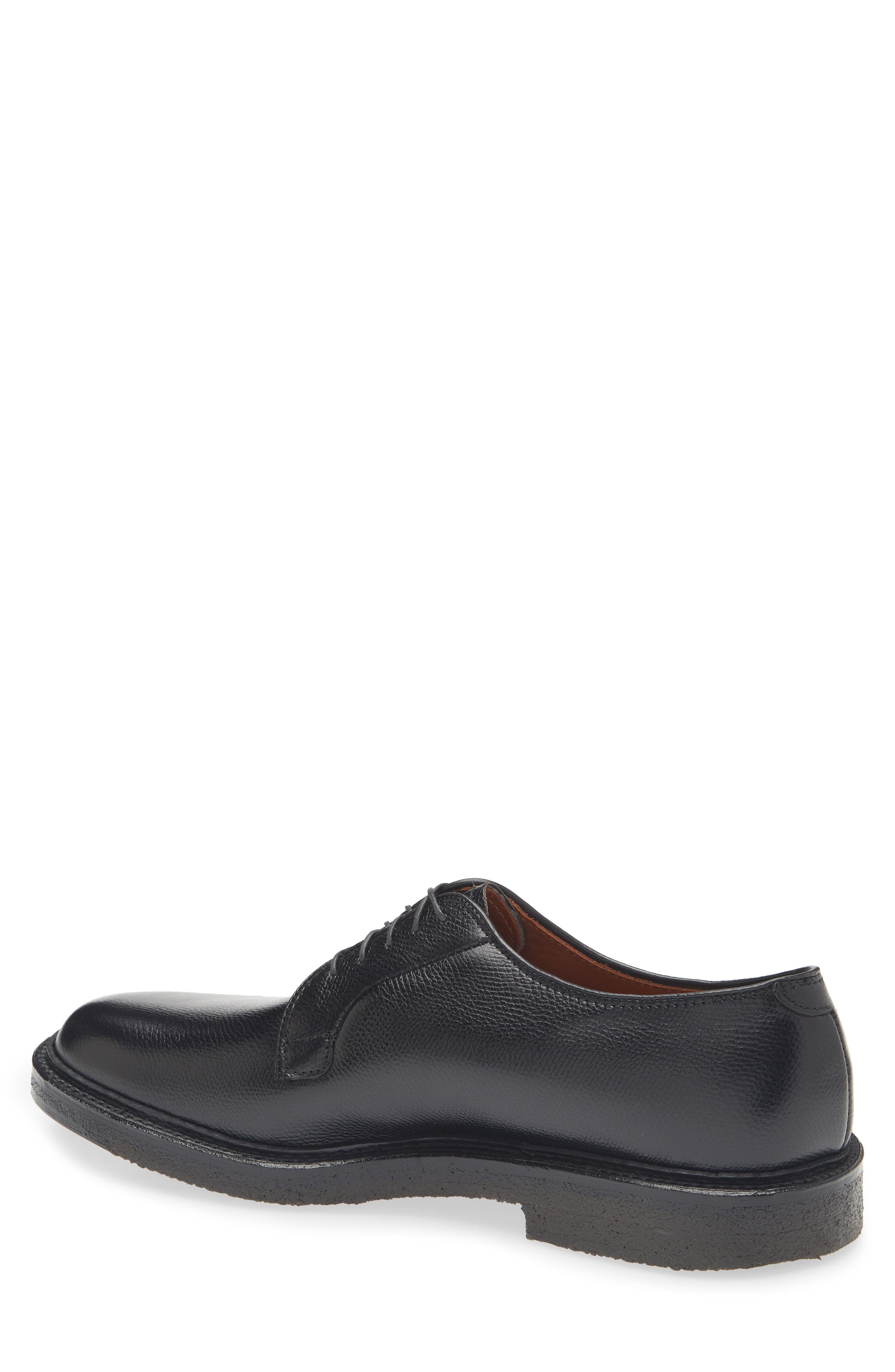 Alden All Weather Plain Toe Derby, Alternate, color, Black
