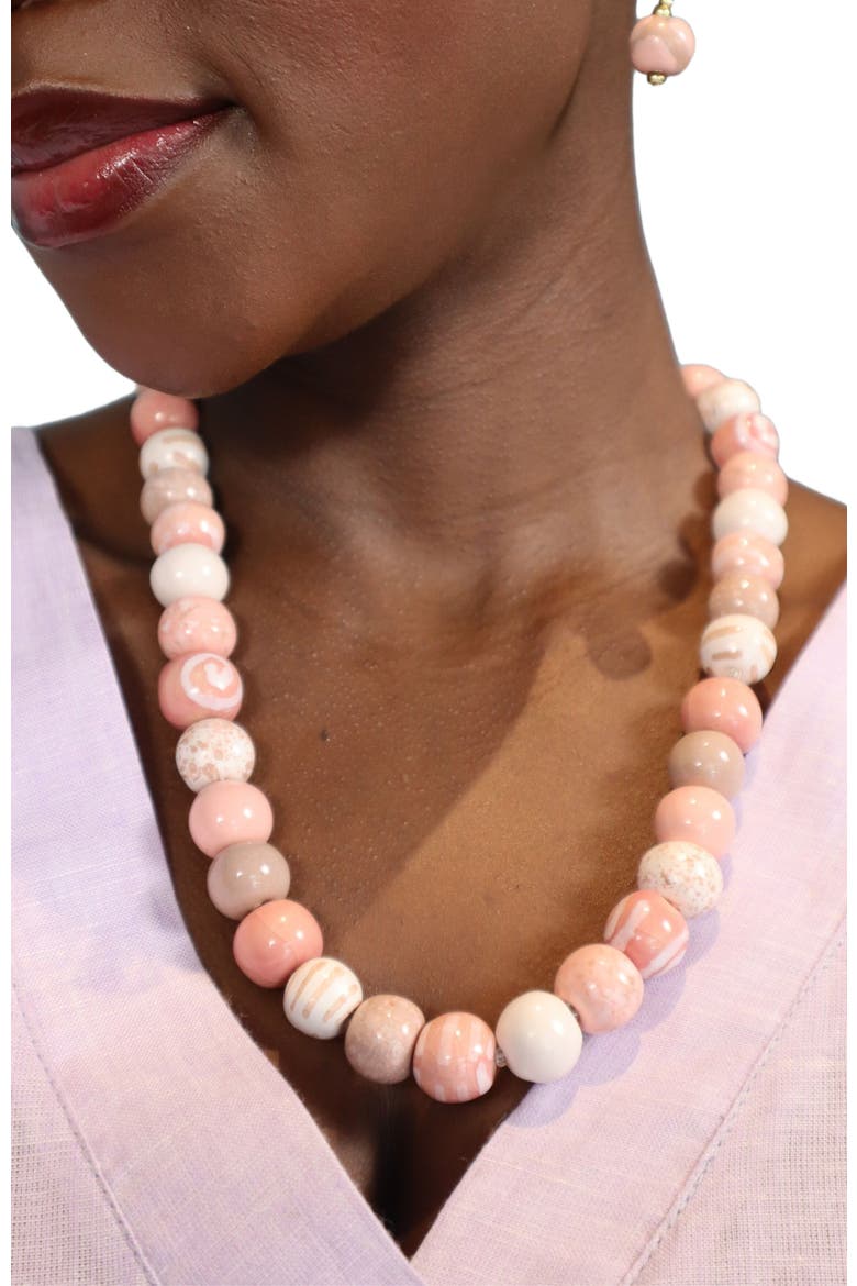 Heavenly Pink Necklace - 18", Alternate, color, Multi