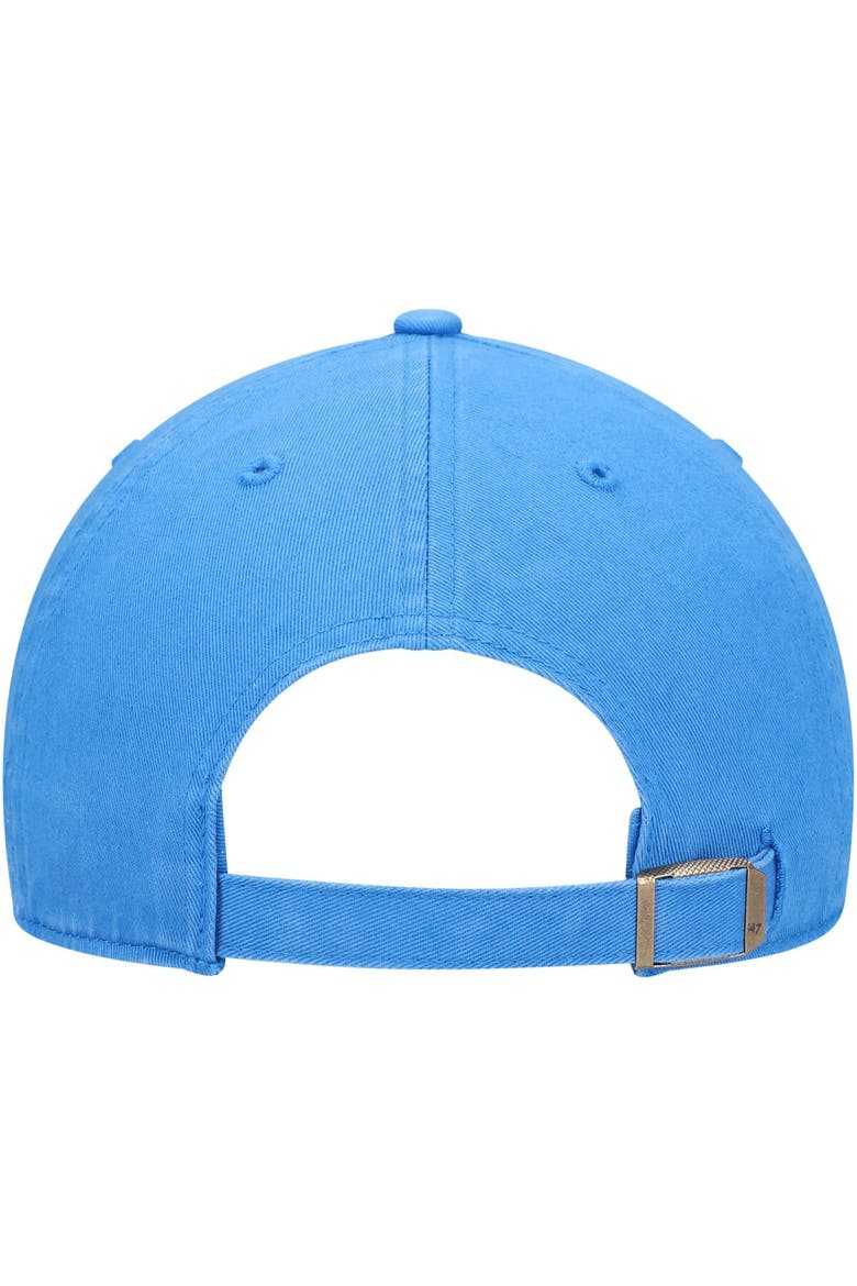 Men's '47 Blue Detroit Lions Clean Up Legacy Adjustable Hat, Alternate, color, Blue