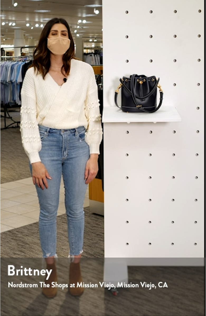 Leather Bucket Bag, sales video thumbnail