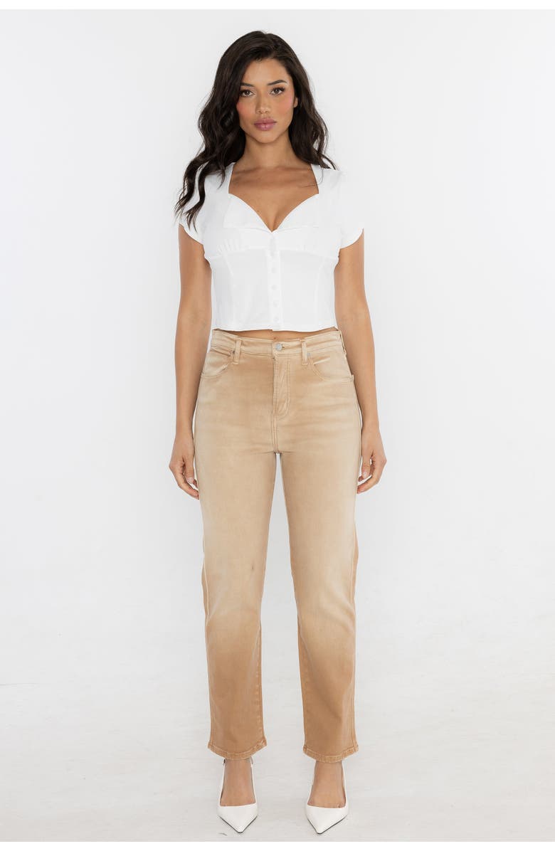 Rudes Denim The Tracy Straight Jean, Alternate, color, Seasand