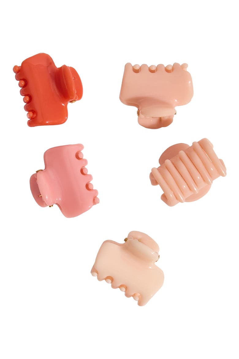 8-Pack Cloud Mini Claw Clips, Alternate, color, ASSORTED CHERRY BLOSSOM