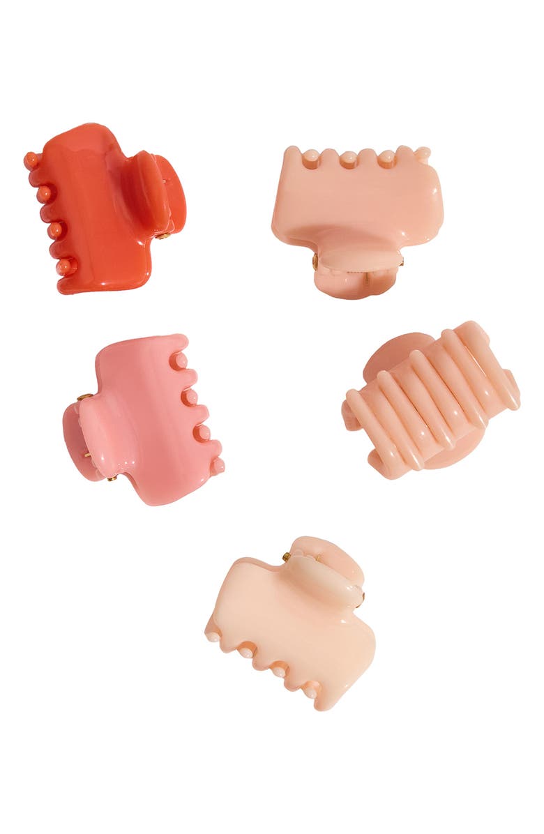 Kitsch 8-Pack Cloud Mini Claw Clips, Alternate, color, Assorted Cherry Blossom