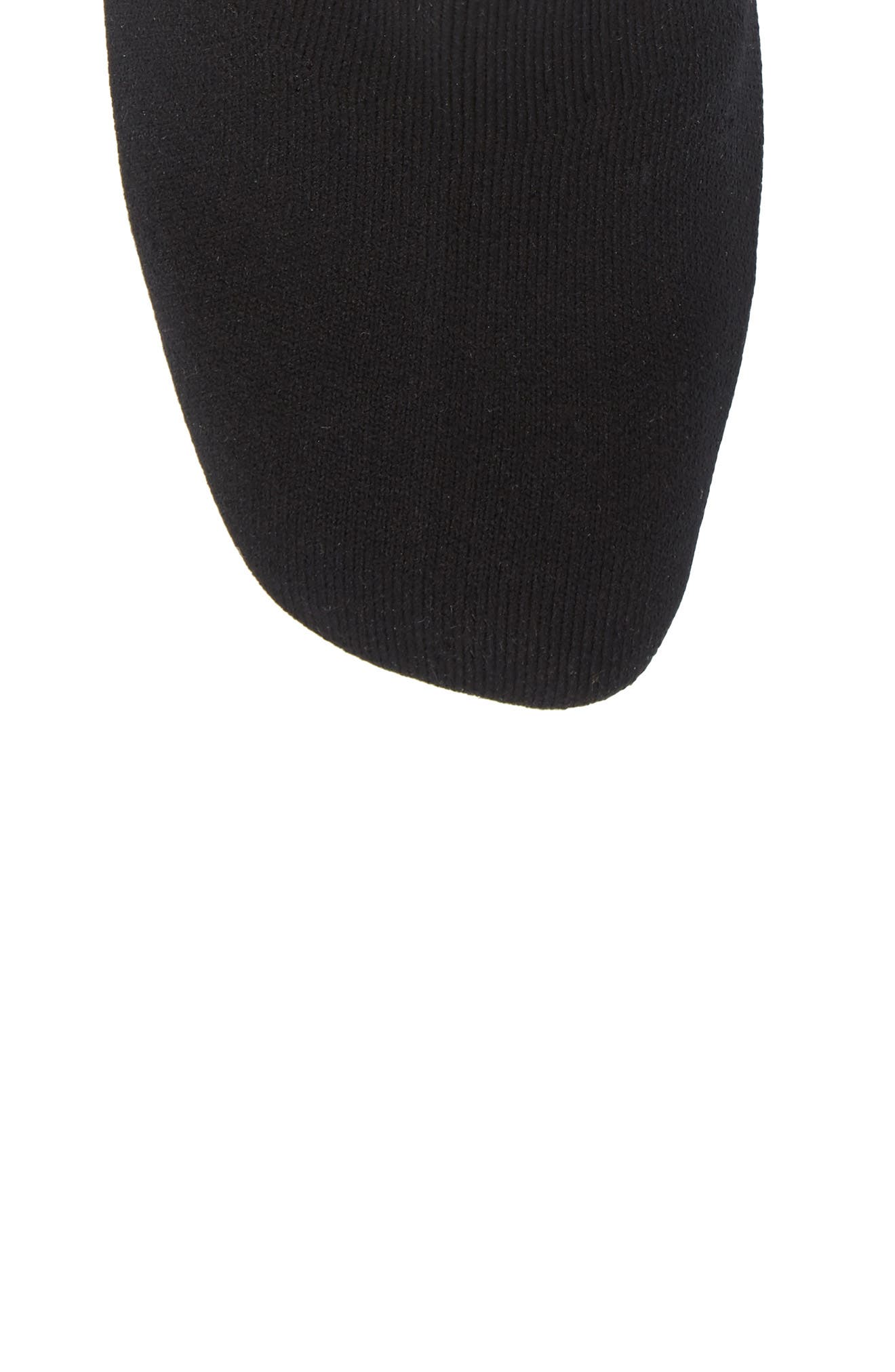 Ellis Sock Bootie, Alternate, color, BLACK/ WHITE