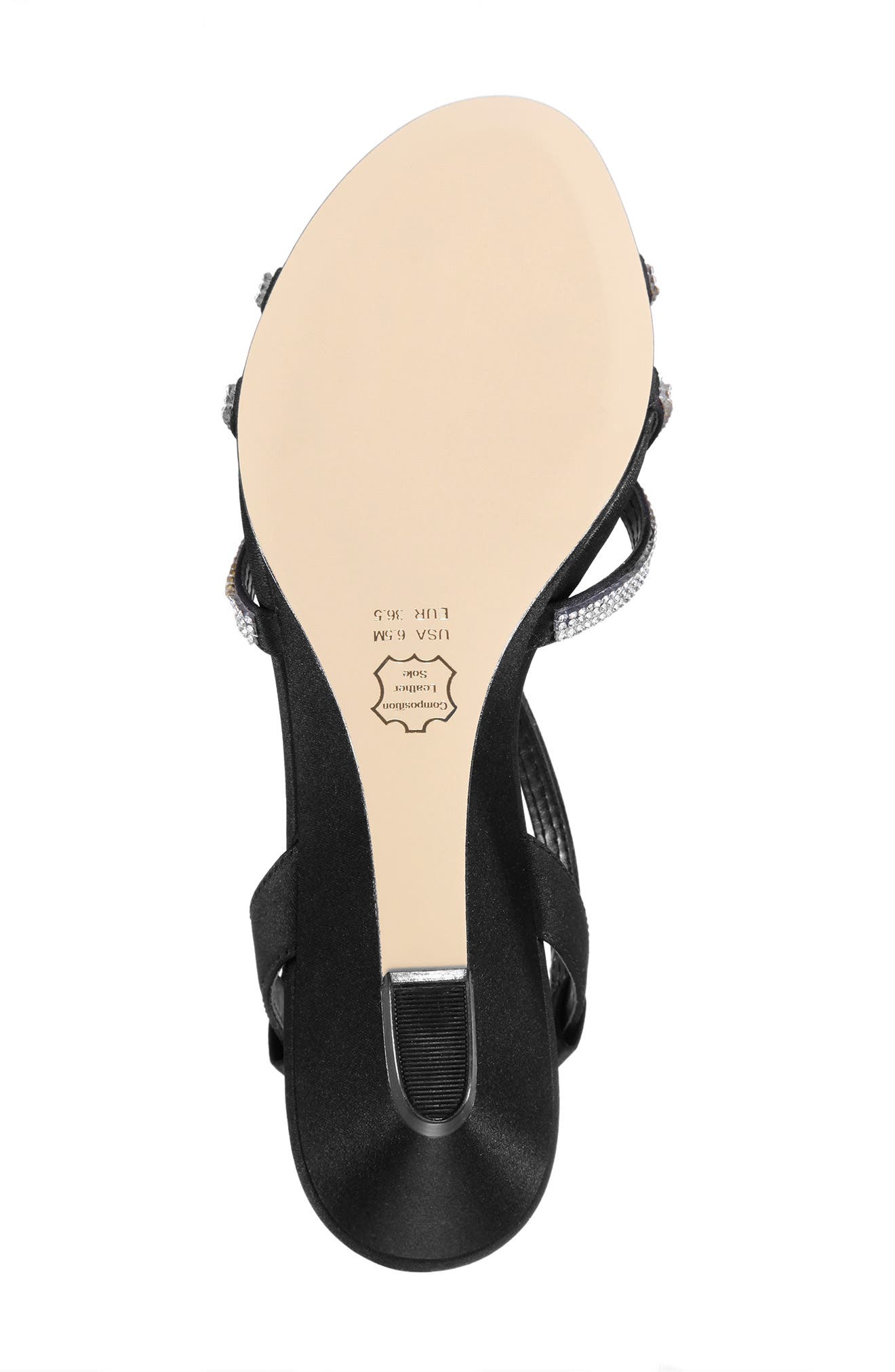 Nina Nadette Embellished Strappy Sandal, Alternate, color, 