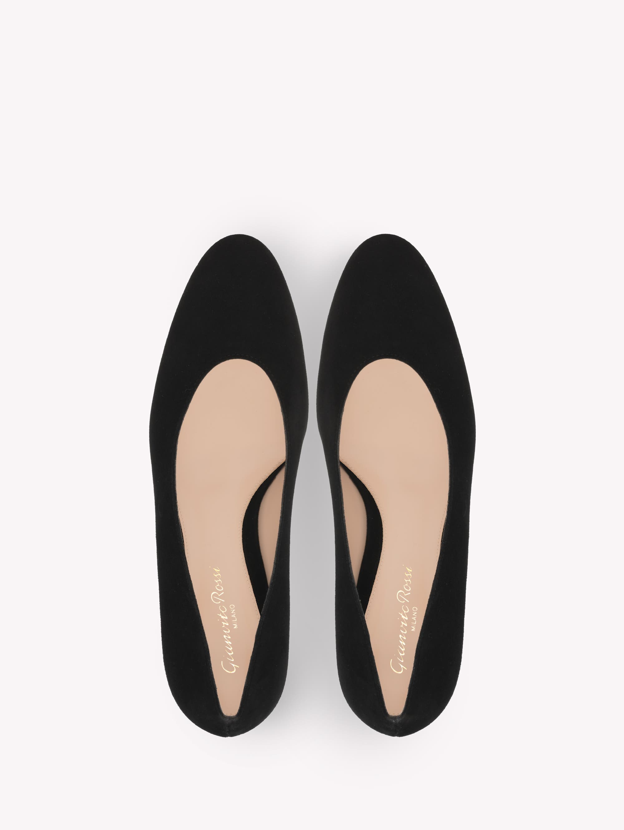 Gianvito Rossi Ryan 45 Pump, Alternate, color, Black Suede Leather