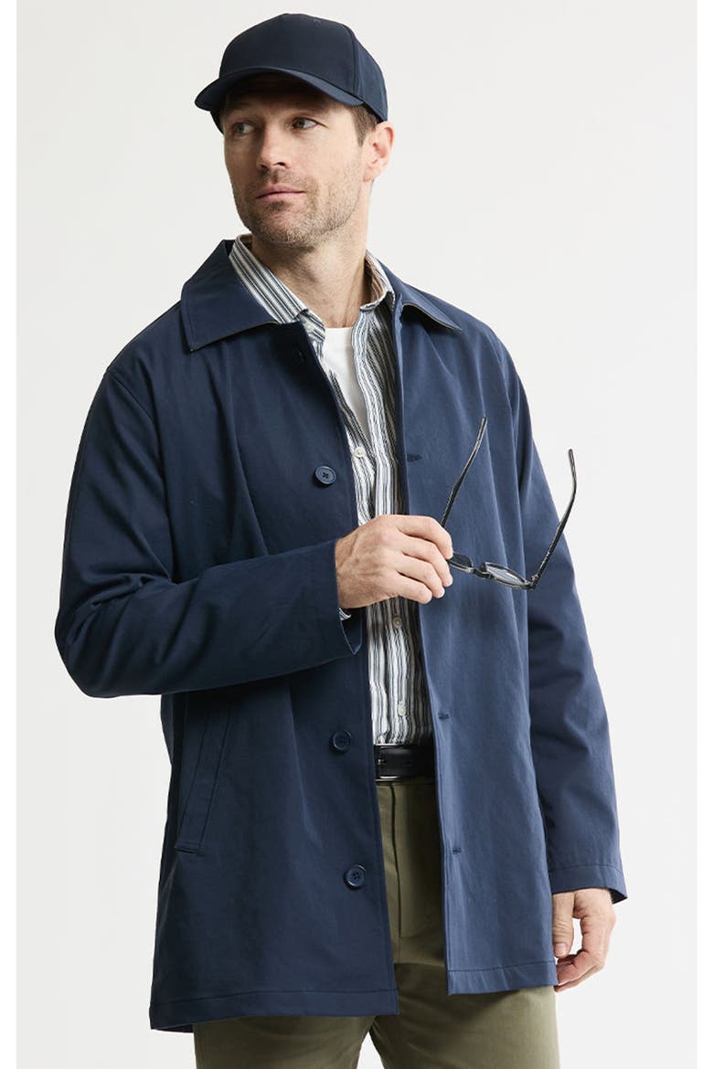 Tech Twill Mott Coat, Main, color, Navy