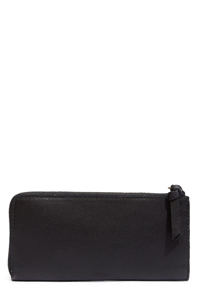 The Continental Zip Wallet, Main, color, TRUE BLACK