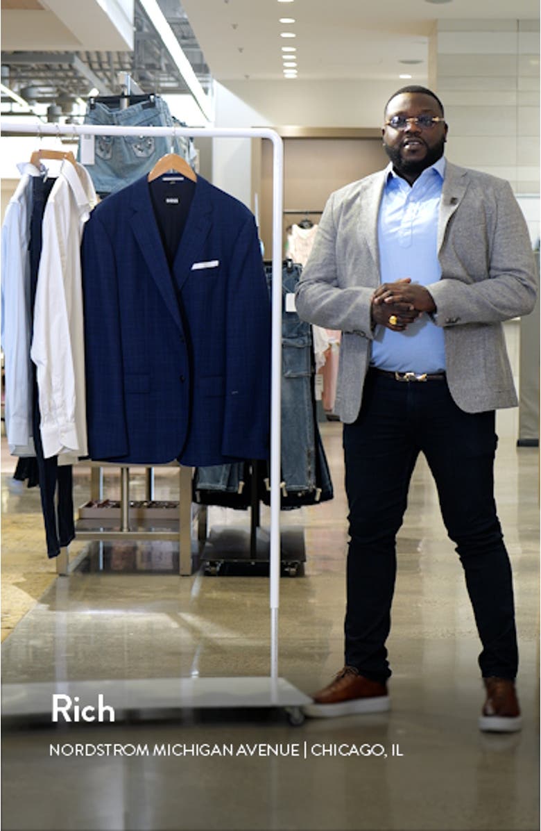 Hutson Plaid Wool Sport Coat, sales video thumbnail