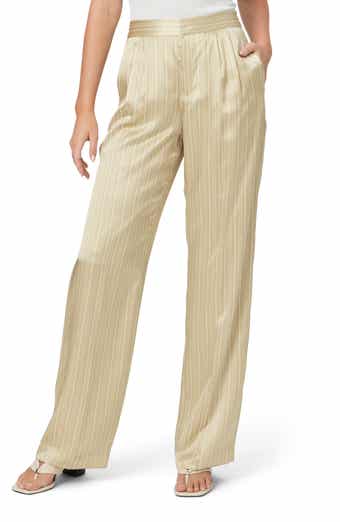 PAIGE Garrett Stripe Silk Pants