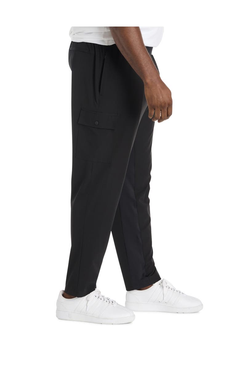 Society of One by DXL Big & Tall Performance Versatility Cargo Pants, Alternate, color, Caviar