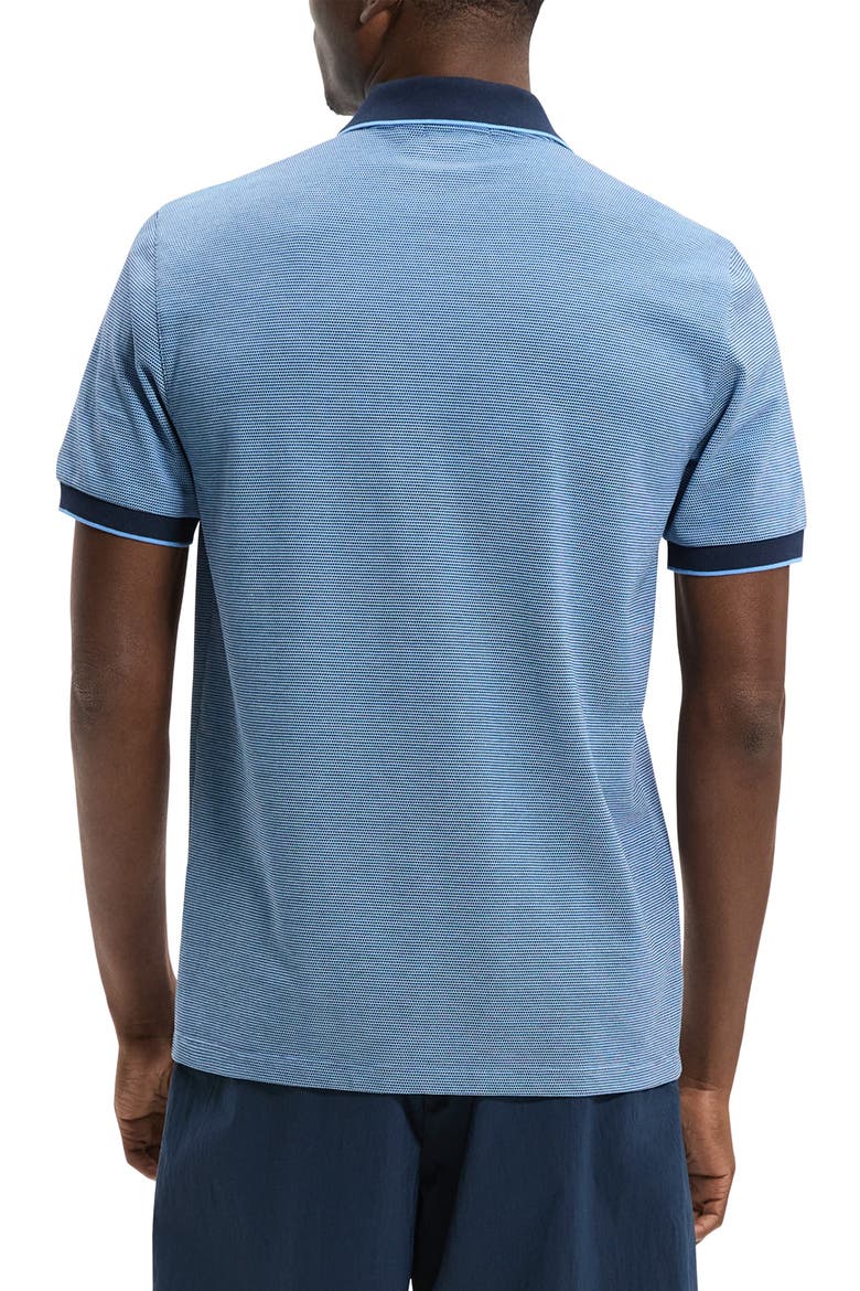Bird's Eye Polo, Alternate, color, CRISP BLUE MULTI - 2RP