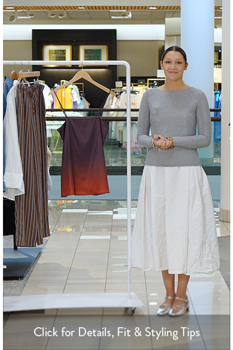 Amaya Long Line Ombré Top video