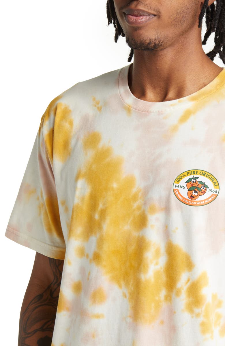 Vans Have A Peel Tie Dye Cotton Graphic T-Shirt, Alternate, color, 