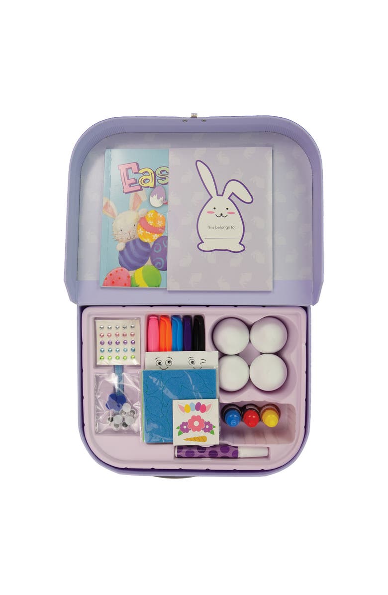 Suitcase Easter Egg Art Kit Hop Into Easter With Artistic Delights, Alternate, color, Multicolored