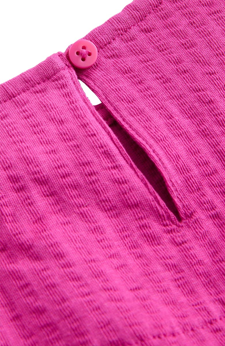 NEXT Kids' Drop Waist Cotton Seersucker Dress, Alternate, color, Purple