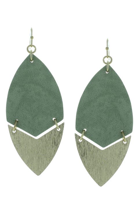 Gold-Plated Quinn Split Earrings