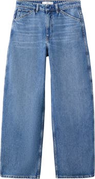 MANGO Mid Rise Balloon Jeans